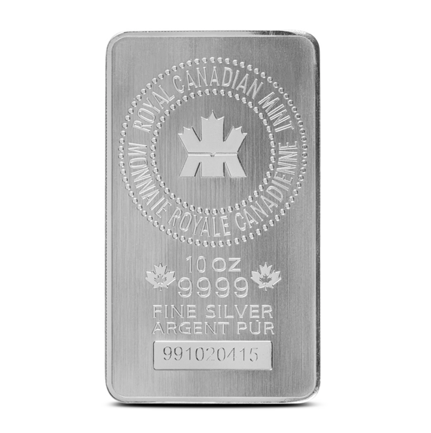 Royal Canadian Mint Silver bars