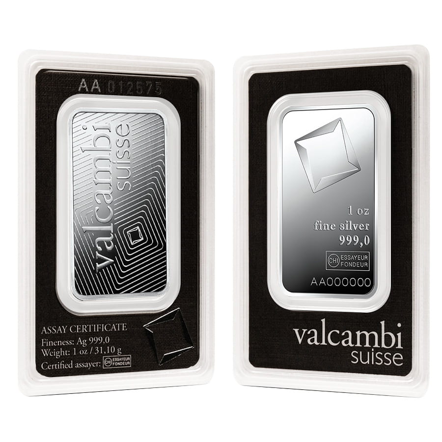 1 oz Platinum Bar (Carded)