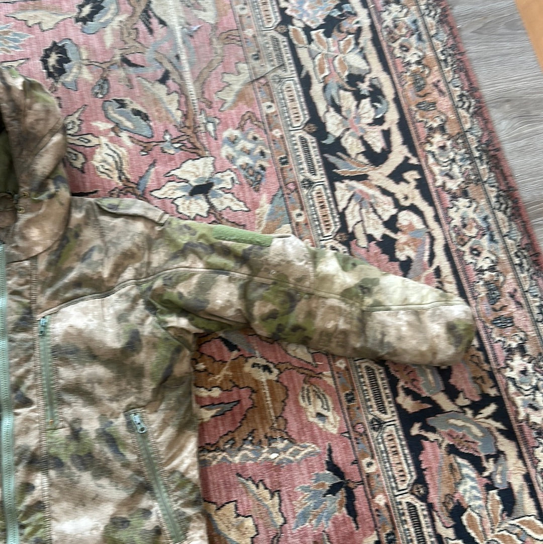 Captured Chechen Kadyrov Combat Jacket w shrapnel damage