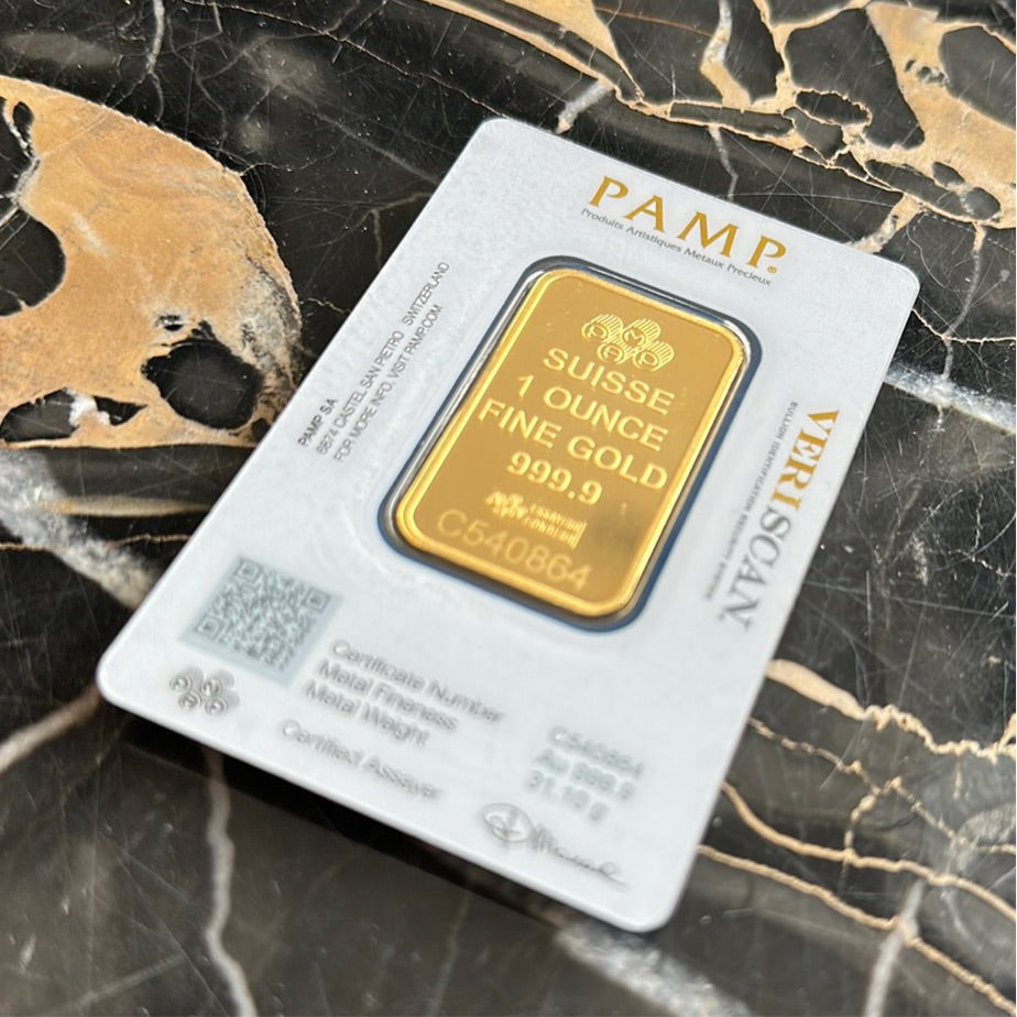 PAMP Lady Fortuna 1 oz .9999 Gold Bar sealed